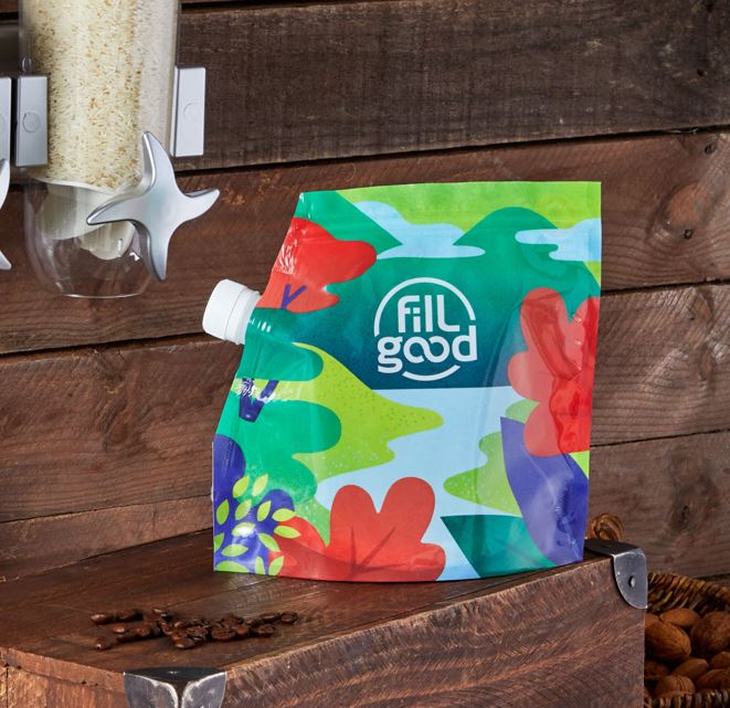 Sac doseur réutilisable gros bouchon