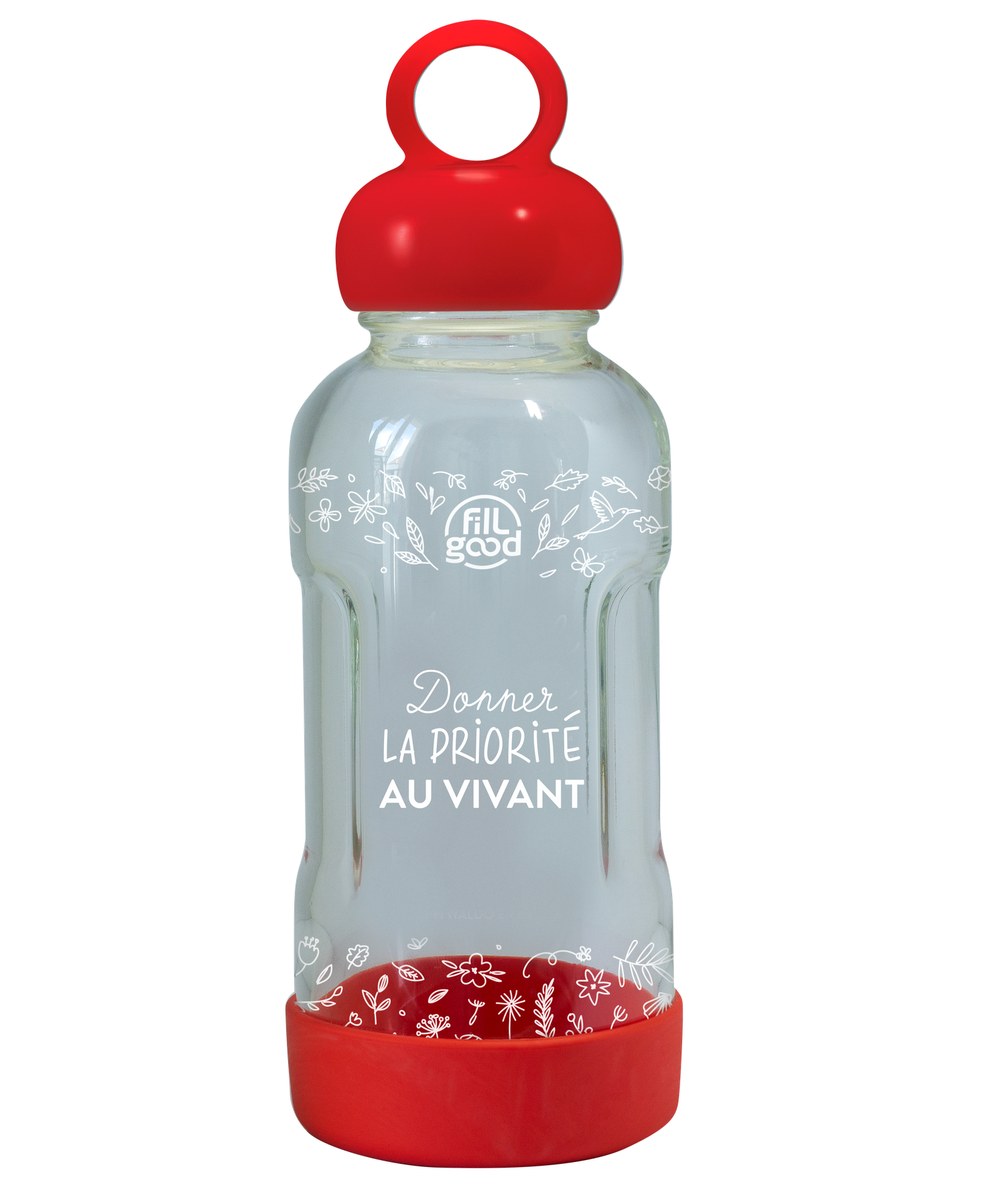 [B029BB003AFBBC] Gourde à eau - Rouge Corail